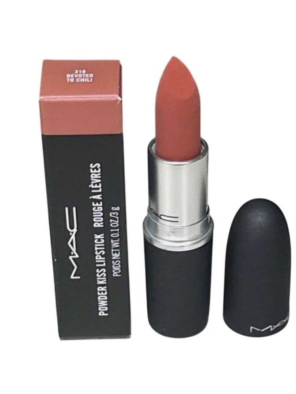 MAC Powder Kiss Lipstick - Devoted to Chili 316